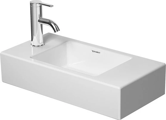 Duravit Vero Air handenwasser 500 x 250 mm - wit - met kraangat links - zonder overloop