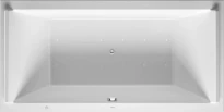 Duravit Starck baign.balneo 2000x1000mm, blanc, a enc., combi e