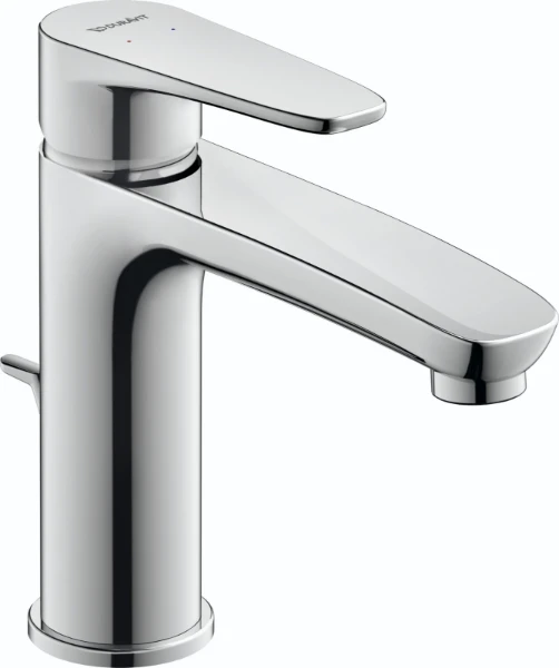 Duravit B1 M mitigeur lavabo chromé avec vidage automatique