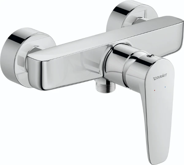 Duravit B1 mitigeur douche apparent chromé