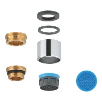 Grohe brise-jet chromé