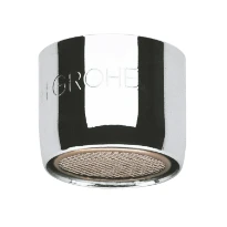 Grohe étrier chromé M22x1"F