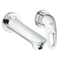 MELANGEUR DE LAVABO GROHE EUROSTYLE chromé SET DE FINITION M-SIZE - MONTAGE MURAL - POUR 23571000