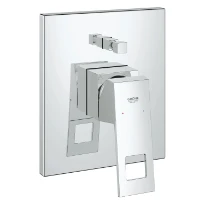 PLAQUE DE COMMANDE GROHE EUROCUBE chromé -