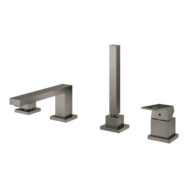 GROHE Eurocube 4 gats badrandcombinatie Zwart (geborsteld PVD)