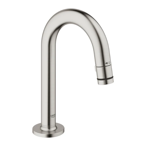 20201DC0 Grohe Universal koudwaterkraan - hoge C-uitloop 113 mm - SuperSteel