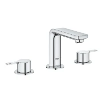 MELANGEUR DE LAVABO 2-TROUS GROHE LINEARE chromé