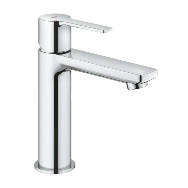 Grohe Lineare New S wastafelmengkraan met clic-clac - chroom
