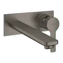 GROHE Lineare inbouw wastafelmengkraan L-size Zwart (geborsteld PVD)