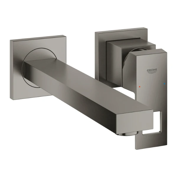 GROHE Eurocube inbouw wastafelmengkraan M-size Zwart (geborsteld PVD)