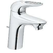 Grohe Eurostyle 2015 mitigeur lavabo chromé taille-S - avec vidage automatique - Silkmove