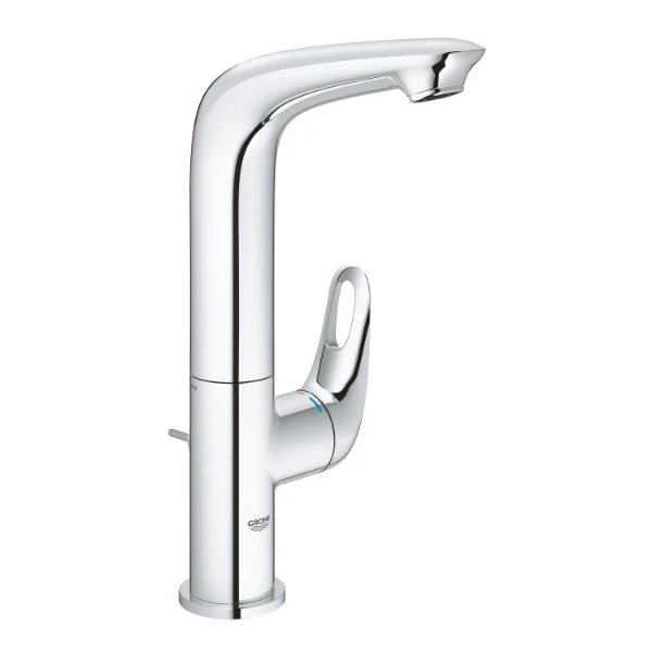 MELANGEUR DE LAVABO GROHE EUROSTYLE chromé L-SIZE - AVEC VIDAGE AUTOMATIQUE