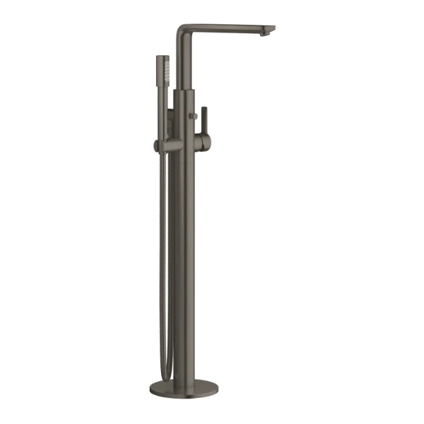 GROHE Lineare staande badmengkraan Zwart (geborsteld PVD)