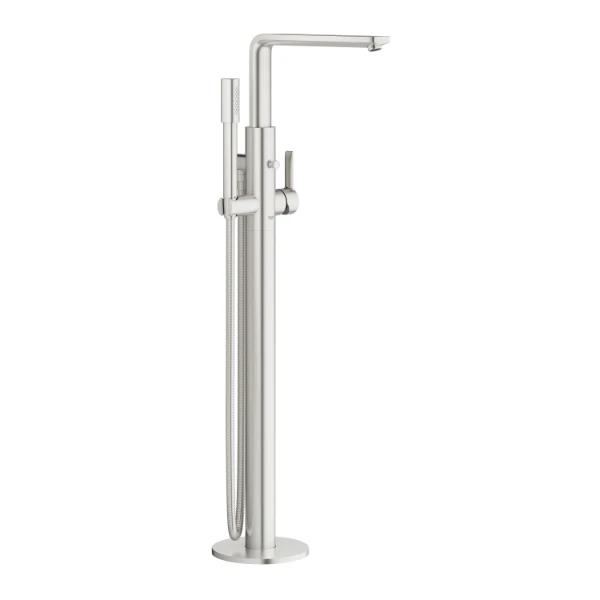 Grohe Lineare New mitigeur bain pose libre supersteel