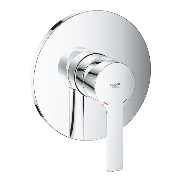GROHE Lineare afwerkset voor douchemengkraan, chroom. Te gebruiken met rapido smartbox 35 600 000