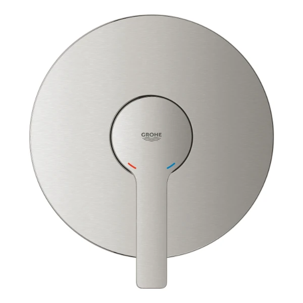 GROHE Lineare afwerkset voor douchemengkraan, SuperSteel. Te gebruiken met rapido smartbox 35 600 000
