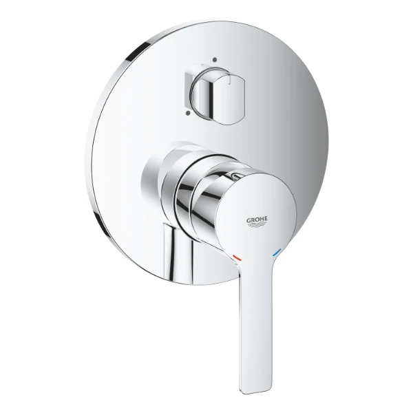 GROHE Lineare afwerkset voor eengreepsmengkraan, 3 uitgangen, chroom. Te gebruiken met rapido smartbox  35 600 000