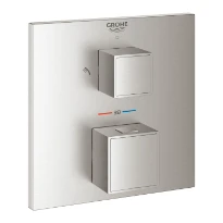 Grohe Grohtherm Cube partie apparente THM bain