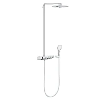 Grohe Smartcontrol colonne de douche chromé 360 duo avec thermostat - tete de douche