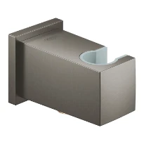 GROHE Euphoria muuraansluitbocht Cube Zwart (brushed hard graphite)