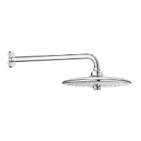 Grohe Euphoria douche de tête chromé avec bras 380 mm-9.5 l/min