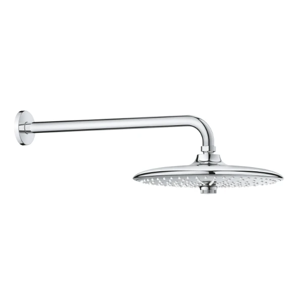 Grohe Euphoria douche de tête chromé avec bras 380 mm-9.5 l/min