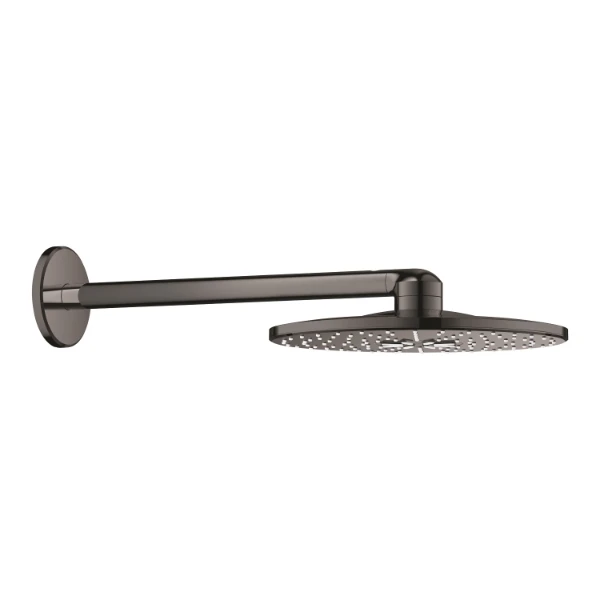 GROHE Hoofddoucheset 430 mm, 2 straalsoorten, Hard Graphite