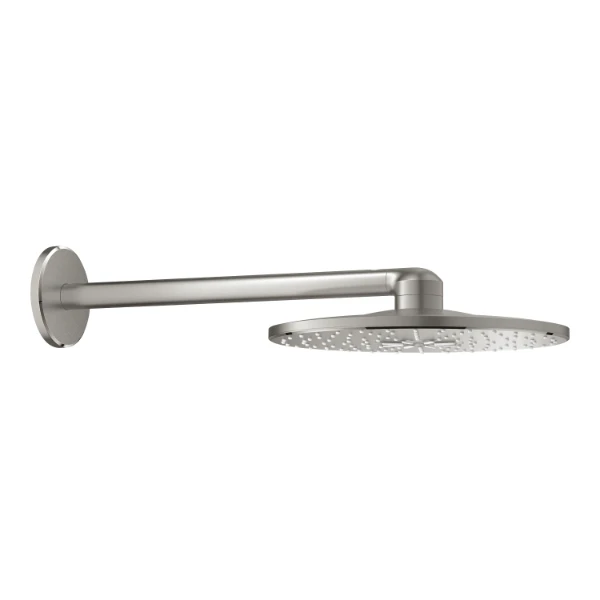 26475DC0 Grohe Rainshower Smartactive 310 hoofddouche met douchearm 430 mm - muurmodel - SuperSteel
