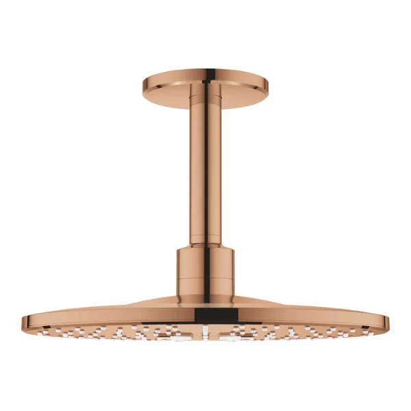 GROHE Hoofddoucheset plafond 142 mm, 2 straalsoorten, Warm Sunset