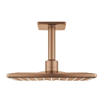 GROHE Hoofddoucheset plafond 142 mm, 2 straalsoorten; Brushed Warm Sunset