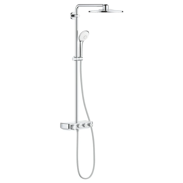 Grohe Smartcontrol colonne de douche chromé avec thermostat Euphoria SmartControl System 310 Duo (ronde)