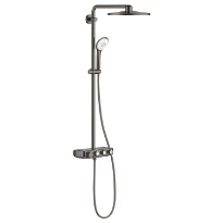 GROHE Douchesysteem met thermostaat, Hard Graphite
