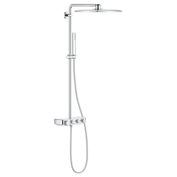 Grohe Euphoria SmartControl 310 Cube Duo douchesysteem met douchethermostaat - chroom