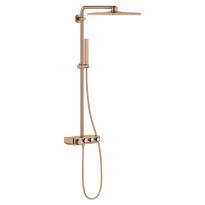 GROHE Douchesysteem met thermostaat; Brushed Warm Sunset