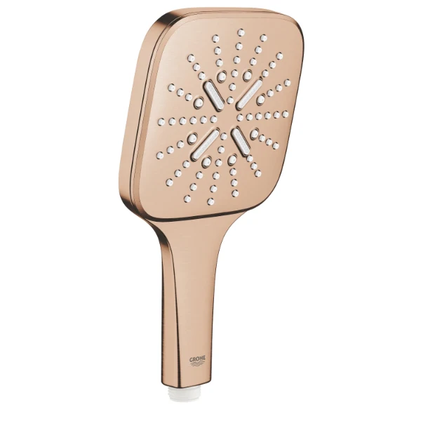 Grohe Rainshower SmartActive Cube 130 douchette 9,5L, Brushed Warm Sunset
