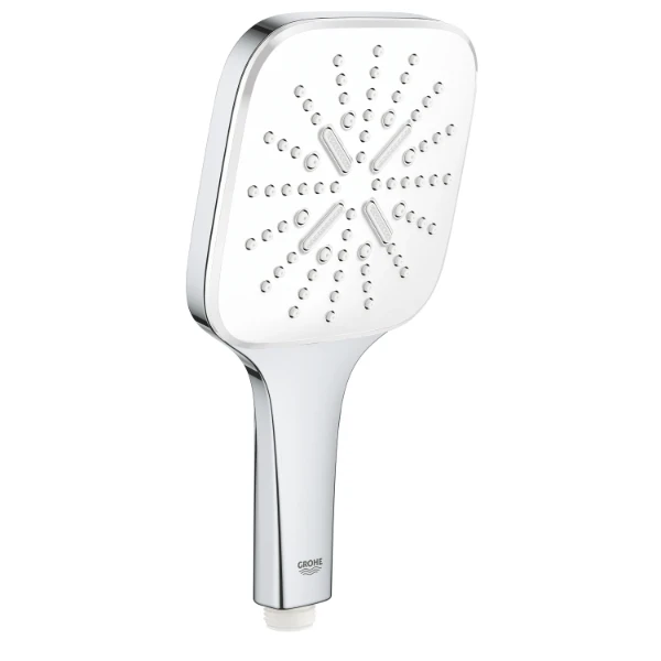 26582LS0 Grohe Rainshower SmartActive Cube 130 handdouche cube 3 stralen - Moon White