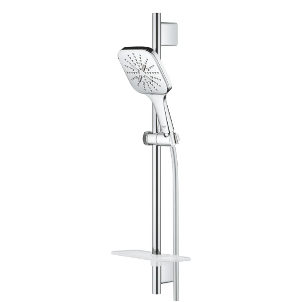 GROHE Rsh SmartActive Cube 130 Glijstangset 600, 9,5L, Chroom