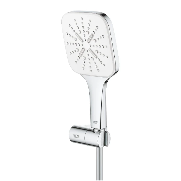 Grohe Rainshower SmartActive SmactCube 130 douchette Comb. 9,5L, Moon White