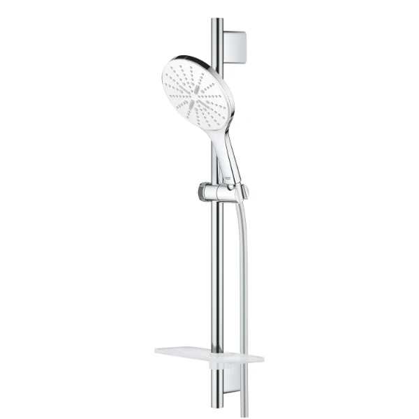 Grohe Rainshower Smartactive 150 garniture barre de douche 600 9,5, Moon White