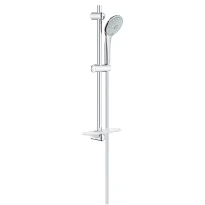 Grohe Euphoria set de douche 600 mm - chromé - douchette à main Massage Ecojoy - flexible de douche 1/2 x 1750 mm - avec porte-savon