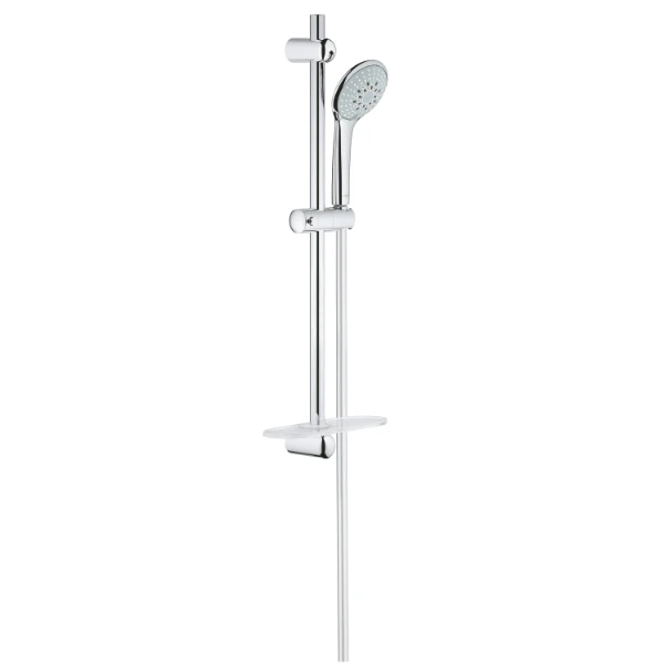Grohe Euphoria set de douche 700 mm - chromé - douchette à main champagne - flexible de douche 1/2 x 1750 mm - avec porte-savon