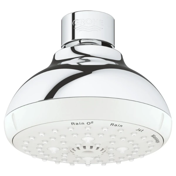 Grohe New Tempesta Classic douche de tête chromé 4 jets, 9,5l/min
