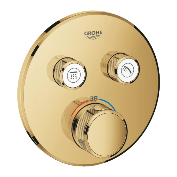 GROHE GRT SmartControl opbouwd. THM rondje 2SC, Cool Sunrise