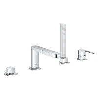 Grohe Plus ensemble bain sur gorge 4-trous chromé