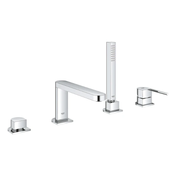 Grohe Plus ensemble bain sur gorge 4-trous chromé