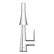GROHE Zedra Touch Keuken C-Uitl Tripple Douche, Chroom