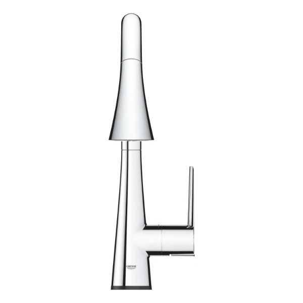 GROHE Zedra Touch Keuken C-Uitl Tripple Douche, Chroom