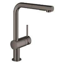 Grohe Minta mitigeur cuisine bec-L dual douche EU, Hard Graphite