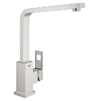 MELANGEUR DE CUISINE MONO-COMMANDE GROHE EUROCUBE supersteel