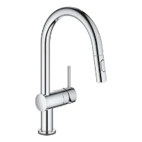 Grohe Minta Touch cuisine bec-C dual douche